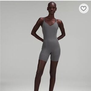 NWTS Lululemon Lab Nulux Gray One-Piece size 10